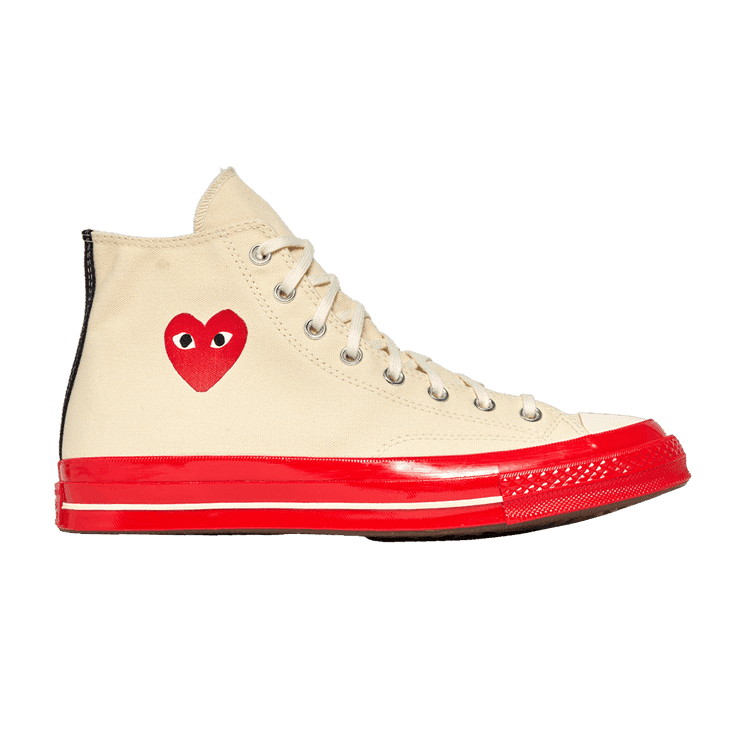 Comme des Garçons Play x Converse Chuck 70 High 'Pristine Red' Pristine/Red/Egret
