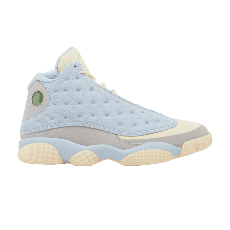 SoleFly x Air Jordan 13 Retro 'I’d Rather Be Fishing' Muslin/Light Smoke Grey/Gum Light Brown/Celestine Blue