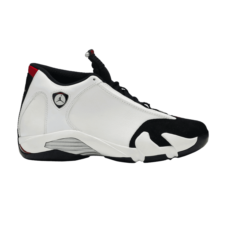 Air Jordan 14 Retro 'Black Toe' 2014 White/Black/Varsity Red/Metallic Silver