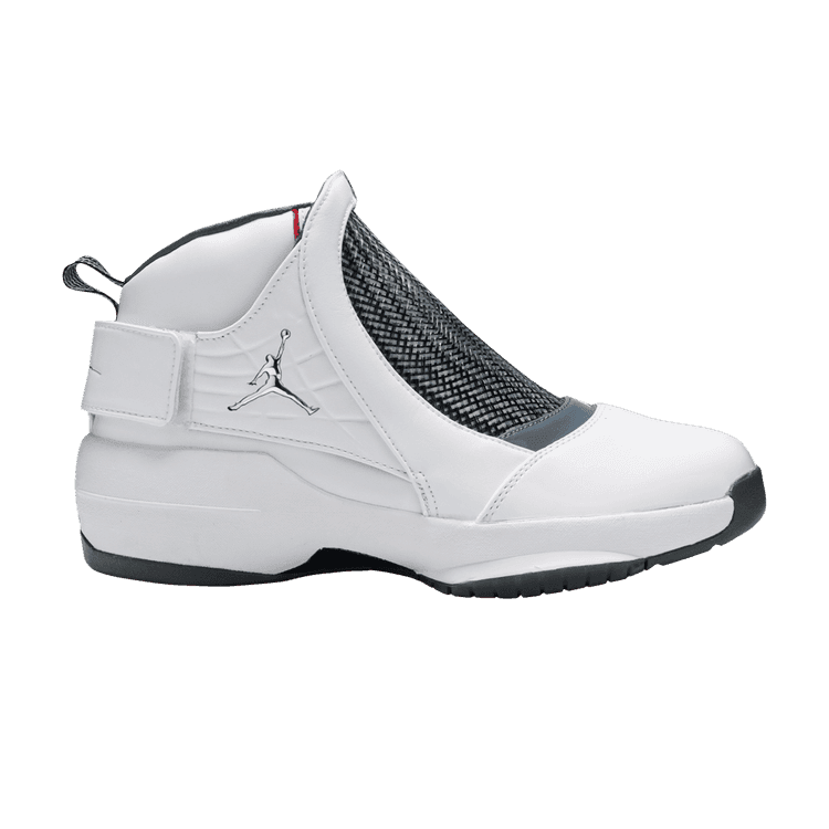 Air Jordan 19 Retro 'Flint' 2019 White/Chrome/Flint Grey