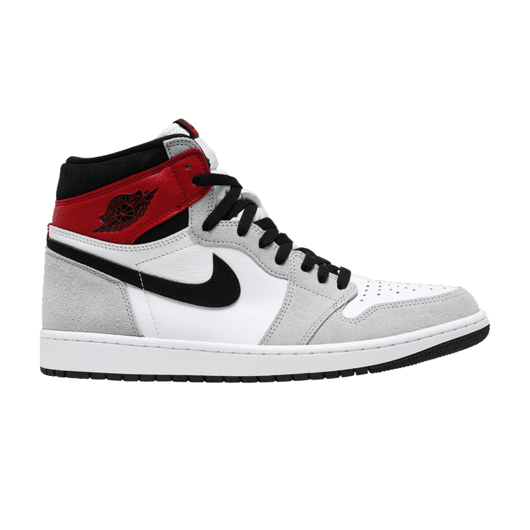 Air Jordan 1 Retro High OG 'Smoke Grey' White/Black/Light Smoke Grey/Varsity Red