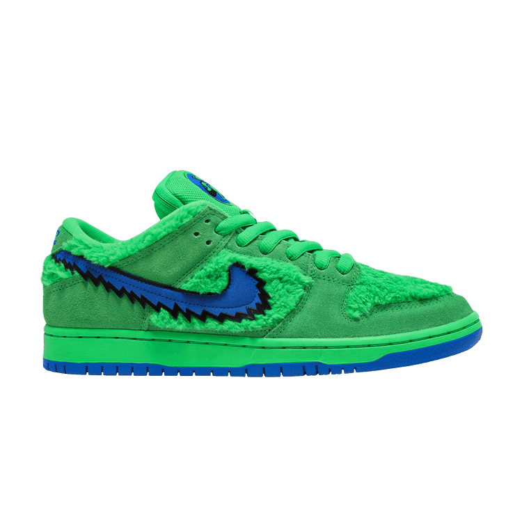 Grateful Dead x Nike Dunk Low SB 'Green Bear' Electric Green/Game Royal/Black