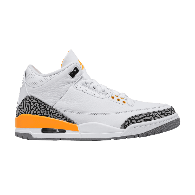 Wmns Air Jordan 3 Retro 'Laser Orange' White/Laser Orange/Cement Grey/Black