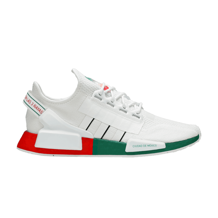 Adidas NMD_R1 V2 'United By Sneakers - Mexico City' Cloud White/Core Black/Bold Green