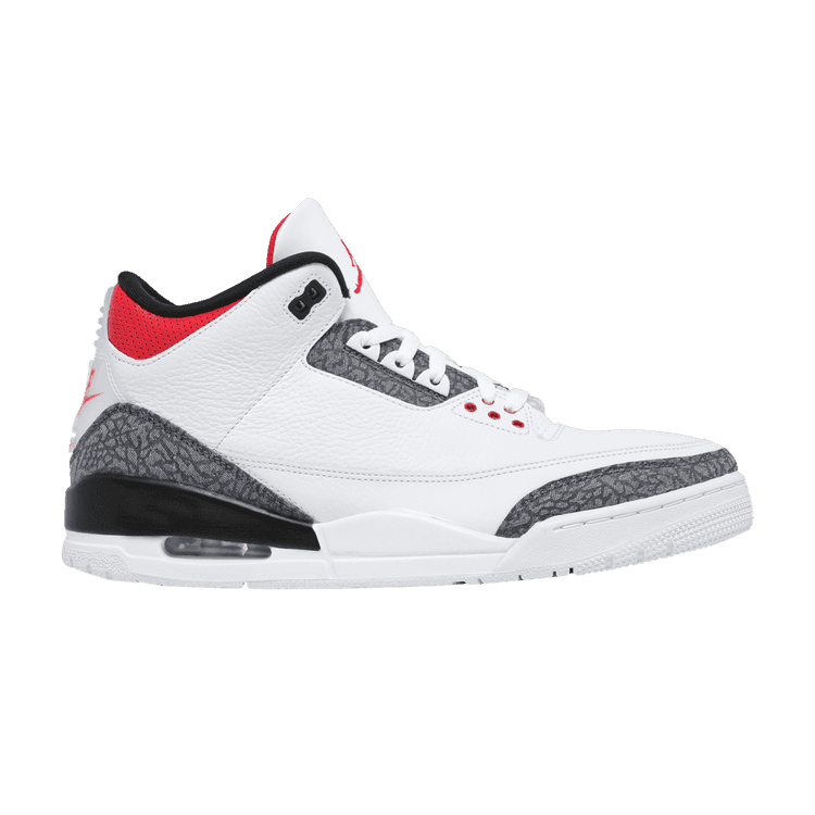 Air Jordan 3 Retro Denim SE 'Fire Red' White/Fire Red/Black