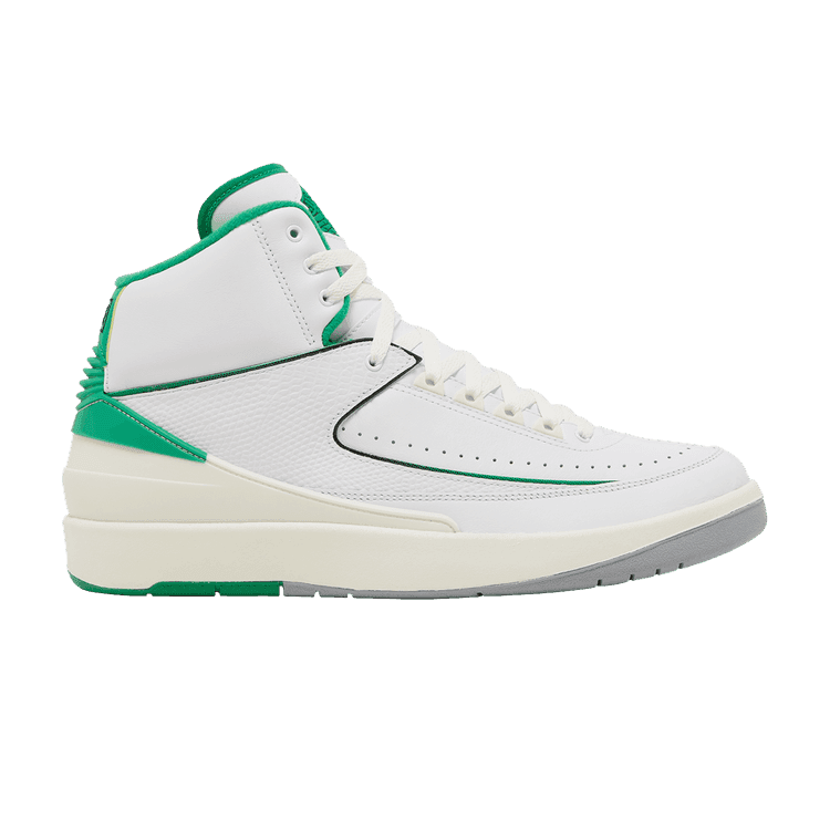 Air Jordan 2 Retro 'Lucky Green' White/Lucky Green/Sail/Light Steel Grey