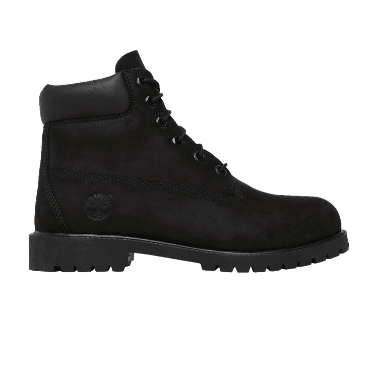 Timberland 6 Inch Premium Junior 'Black' Black/Black