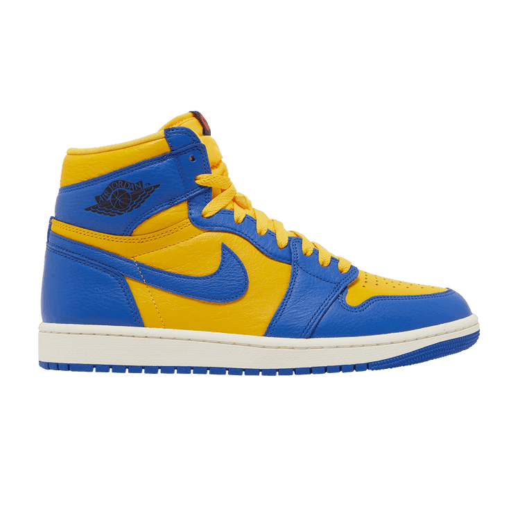 Wmns Air Jordan 1 Retro High OG 'Reverse Laney' Varsity Maize/Game Royal/Sail/Black/Fire Red