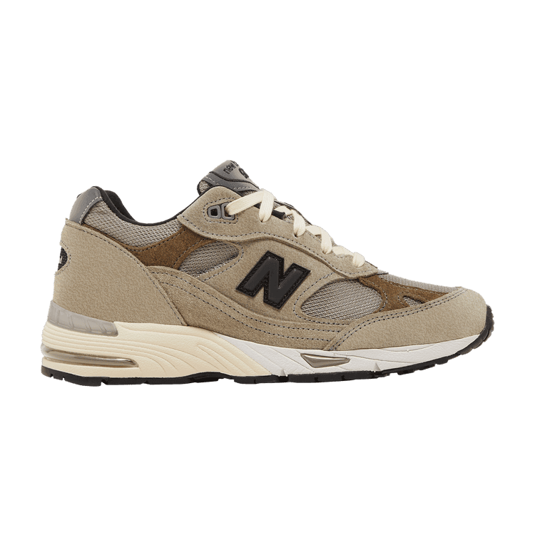 JJJJound x New Balance Wmns 991 Made in England 'Grey' Cobblestone/Covert Green/Black