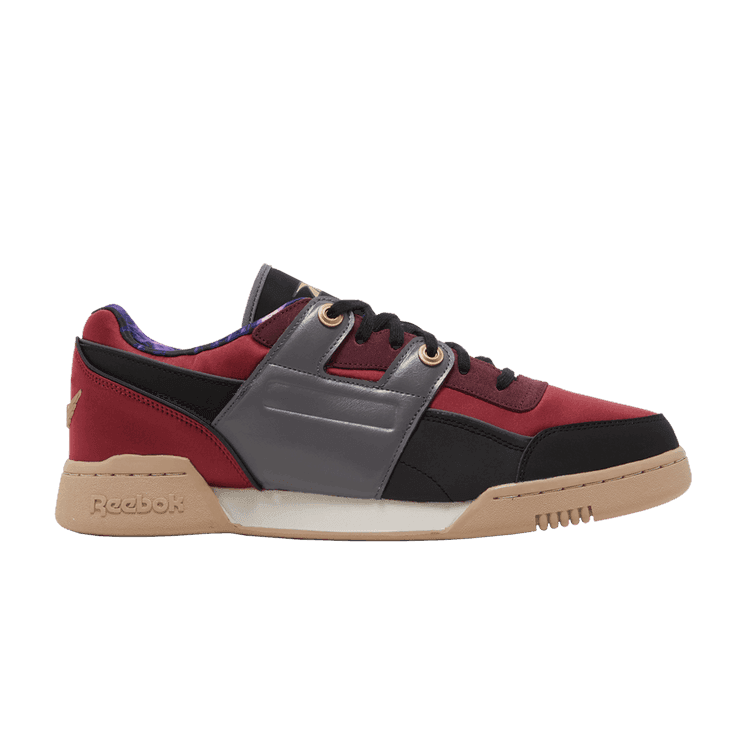 Street Fighter x Reebok Workout Plus 'M. Bison' Core Black/Classic Burgundy/Ash Grey