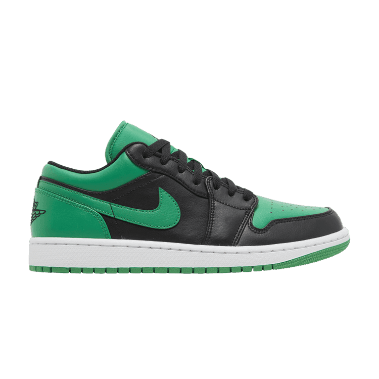 Air Jordan 1 Low 'Black Lucky Green' Black/Black/Lucky Green/White