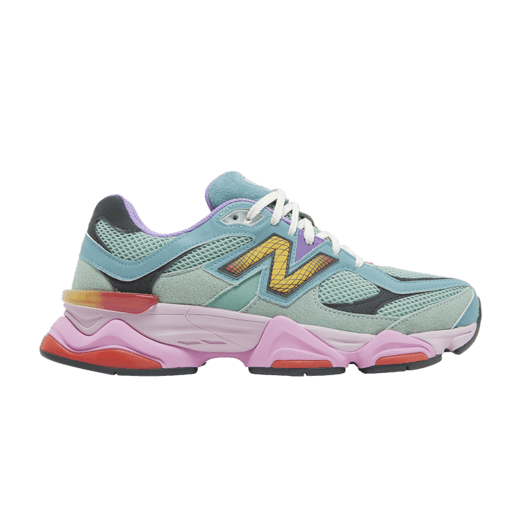 New Balance 9060 'Warped' Sage Leaf/Neo Flame