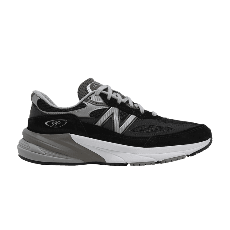 New Balance 990v6 Made in USA 'Black Silver' Black/Silver
