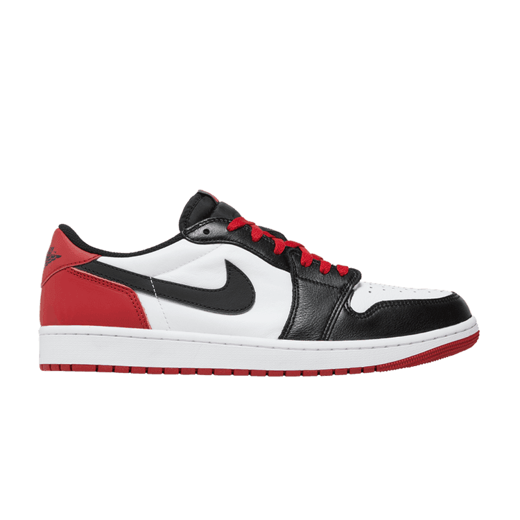 Air Jordan 1 Retro Low OG 'Black Toe' White/Black/Varsity Red