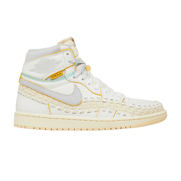 Union LA x Bephie's Beauty Supply x Air Jordan 1 Retro High OG SP 'Summer of '96' Sail/Wolf Grey/Muslin/Pale Vanilla/Kinetic Green/University Gold
