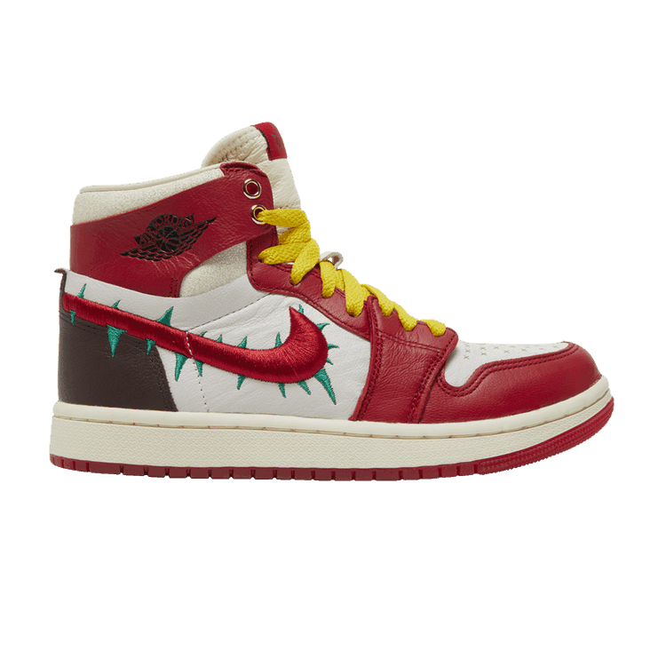 Teyana Taylor x Wmns Air Jordan 1 High Zoom Comfort 2 'A Rose From Harlem' Gym Red/Black/Summit White/Earth/Coconut Milk