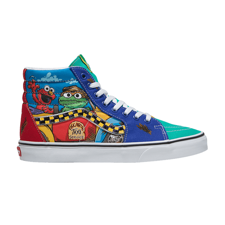 Sesame Street x Vans Sk8-Hi 'Oscar's Taxi Service' Multi-Color