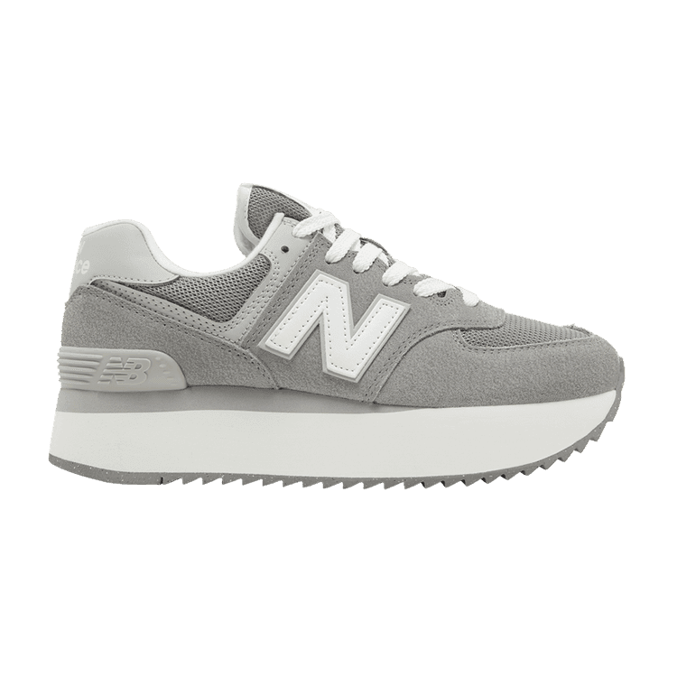 New Balance Wmns 574+ 'Shadow Grey' Shadow Grey/Rain Cloud/White