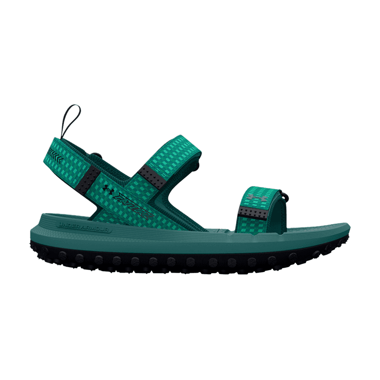 Under Armour Fat Tire Sandal 'Coastal Teal Black' Coastal Teal/Fog/Black