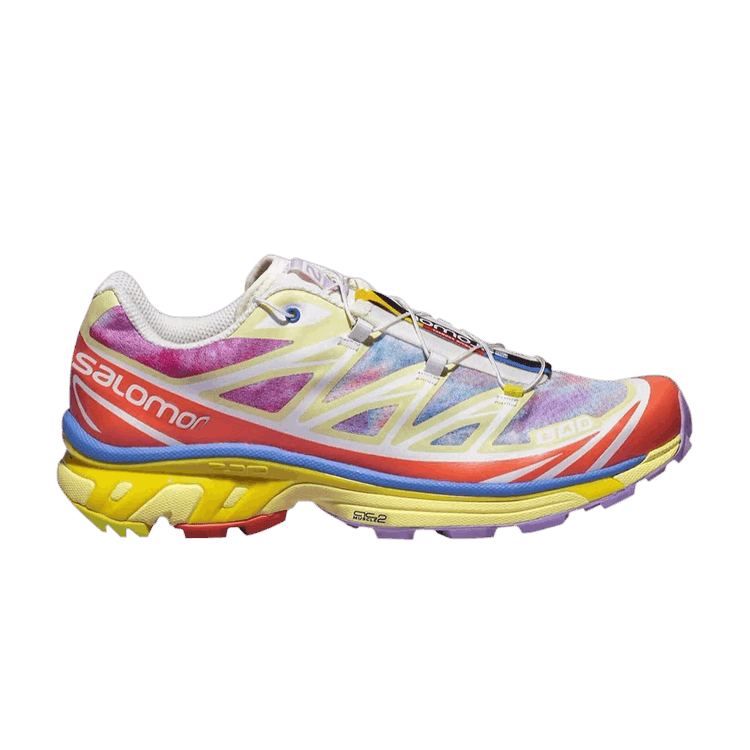 Salomon XT-6 'Mt. Siguniang' Yellow Iris/Living Coral/Vanilla Ice