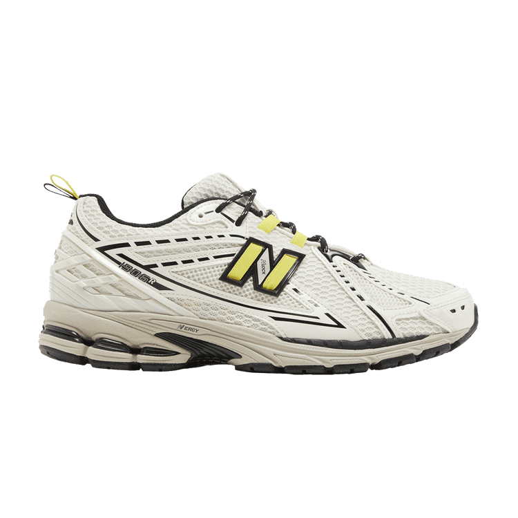 GANNI x New Balance 1906R 'Egret' Egret/Black/Blazing Yellow