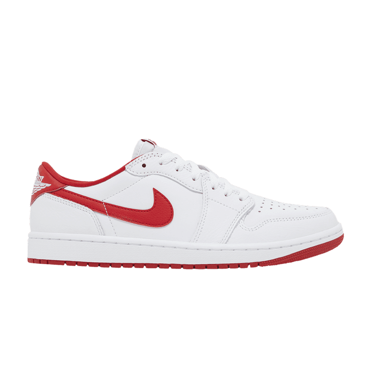 Air Jordan 1 Retro Low OG 'University Red' White/University Red/White