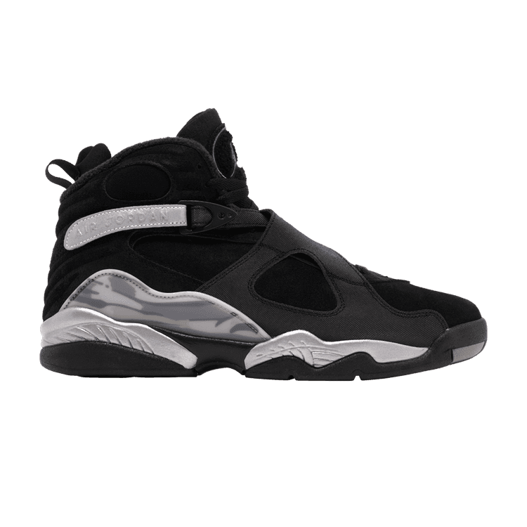 Air Jordan 8 Retro Winterized 'Gunsmoke' Black/Gunsmoke/Metallic Silver