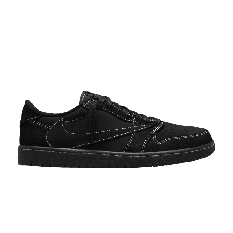 Travis Scott x Air Jordan 1 Retro Low OG SP 'Black Phantom' Sample Black/Phantom/University Red