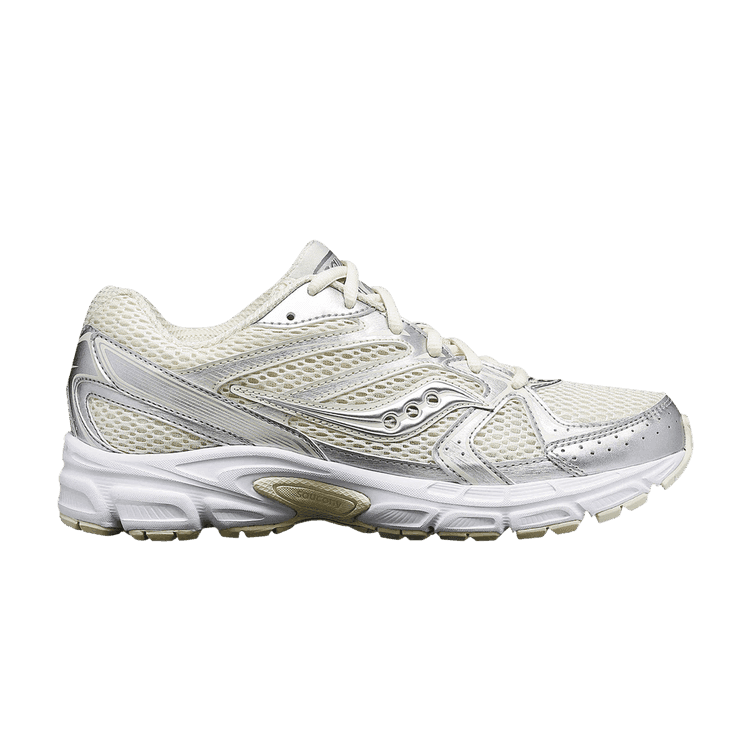 Saucony Wmns Grid Ride Millennium 'Cream Silver' Cream/Silver