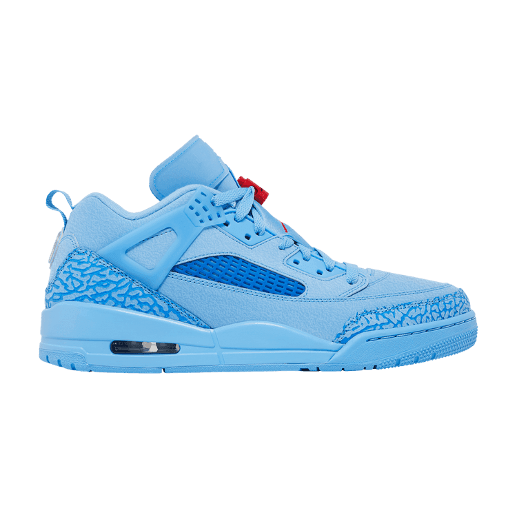 Air Jordan Spizike Low 'Houston Oilers' Football Blue/Fountain Blue/University Red