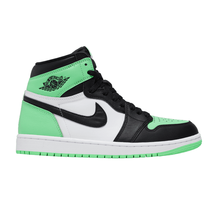 Air Jordan 1 Retro High OG 'Green Glow' White/Black/Green Glow