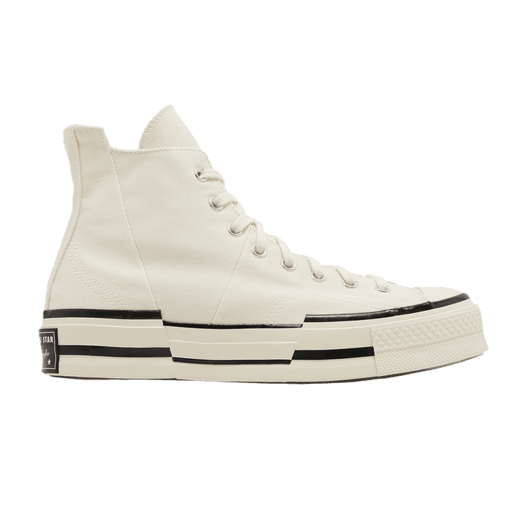 Converse Chuck 70 Plus High 'Egret' Egret/Black/Egret