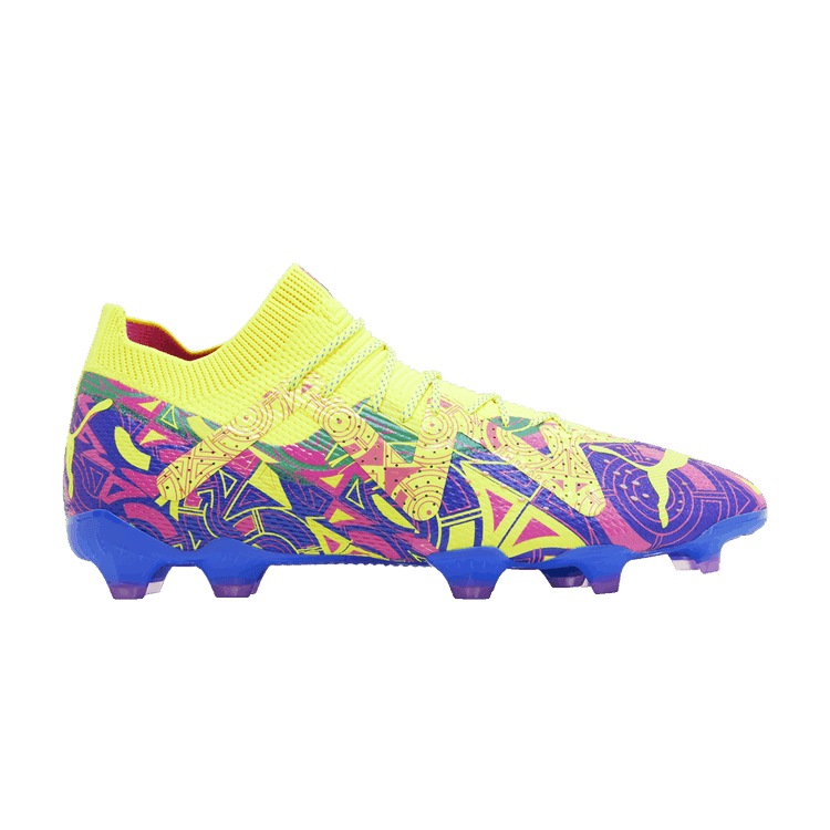 Puma Future Ultimate FG AG 'Energy Pack' Ultra Blue/Yellow Alert/Luminous Pink
