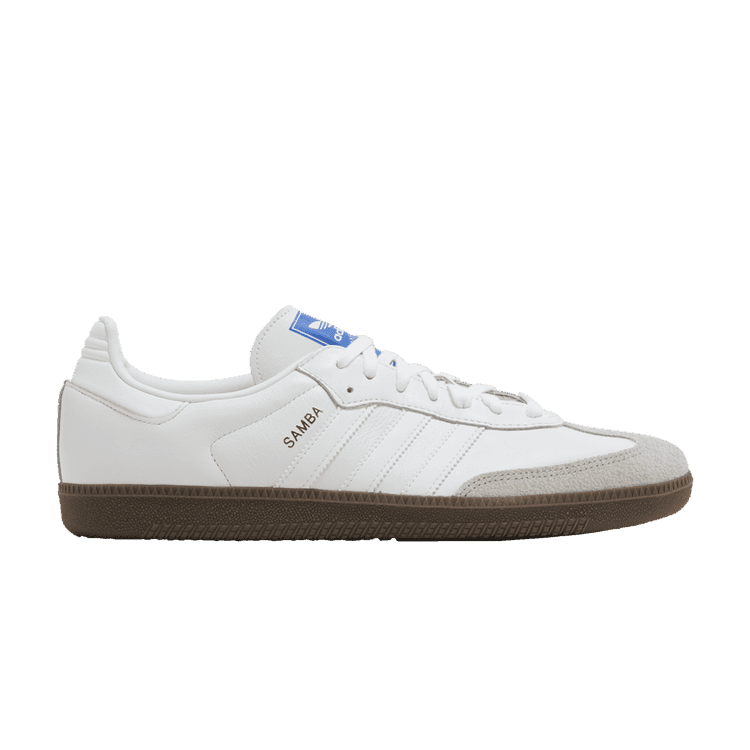 adidas Samba OG 'Double White Gum' Cloud White/Cloud White/Gum