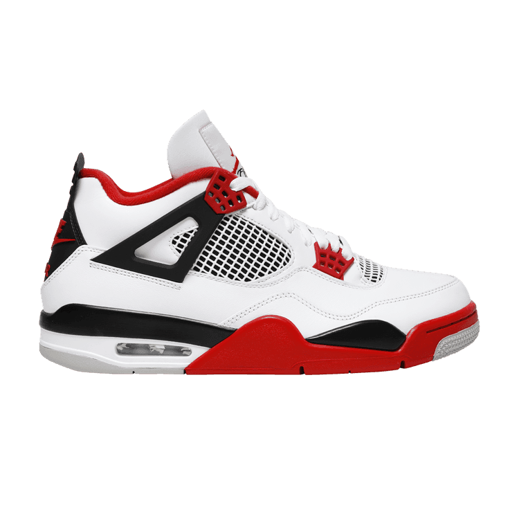 Air Jordan 4 Retro OG 'Fire Red' 2020 White/Black/Tech Grey/Fire Red