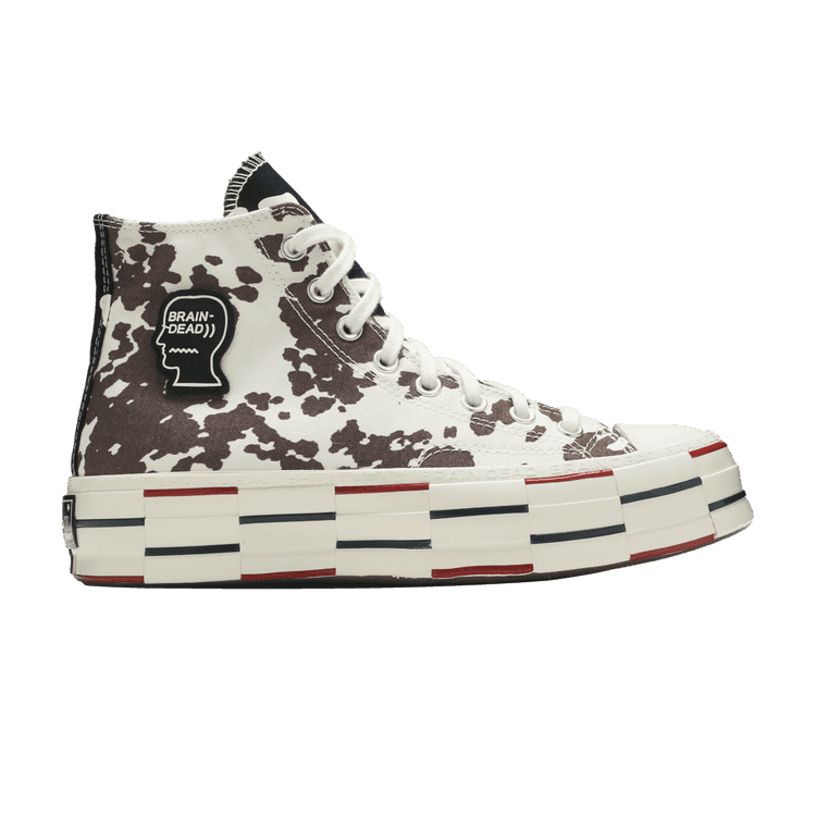 Brain Dead x Converse Chuck 70 'Cow Print' Egret/Black/French Roast