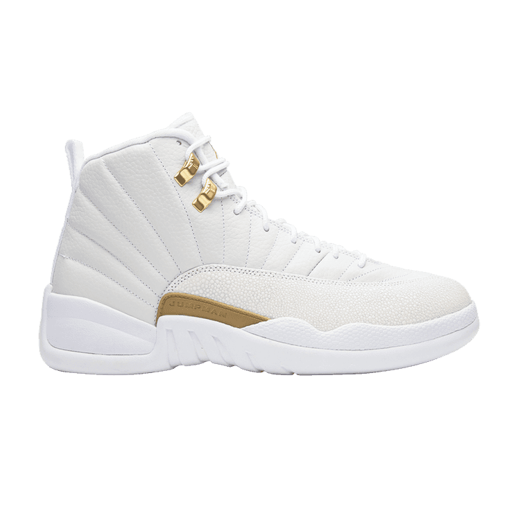 OVO x Air Jordan 12 Retro 'White' White/Metallic Gold-White