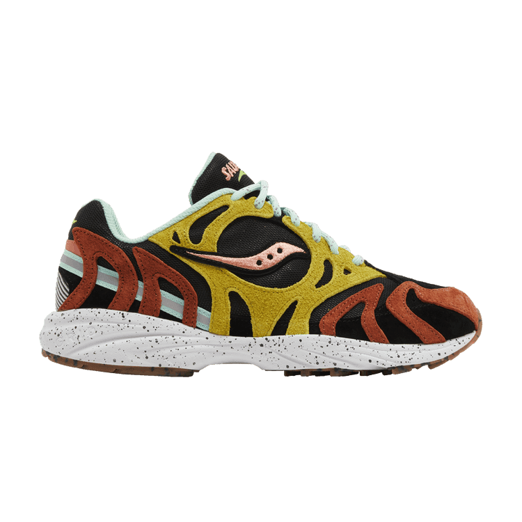 Saucony Grid Azura 2000 'Trailian' Brown/Mustard