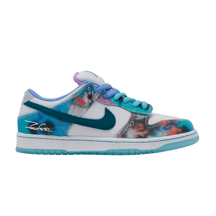 Futura Laboratories x Nike Dunk Low SB 'Bleached Aqua' Bleached Aqua/Geode Teal/White