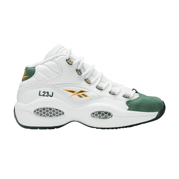 Packer Shoes x Reebok Question Mid 'For Player Use Only - LeBron James' White/Sap Green/Hrvst Green