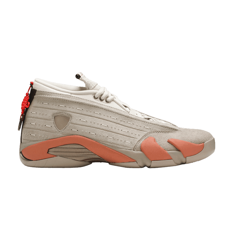 CLOT x Air Jordan 14 Retro Low 'Terracotta' Sepia Stone/Terra Blush/Desert Sand