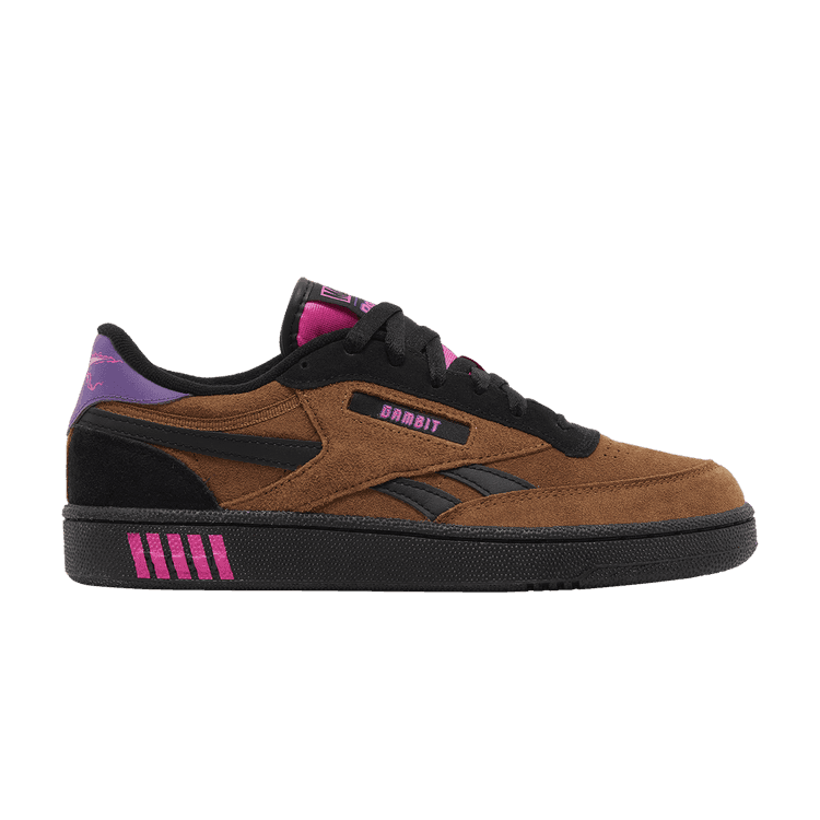 Marvel x Reebok Classic Leather 'Gambit' Brown/Black/Pink
