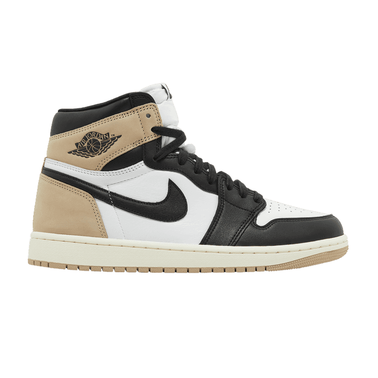 Wmns Air Jordan 1 Retro High OG 'Latte' Black/Legend Medium Brown/White/Sail
