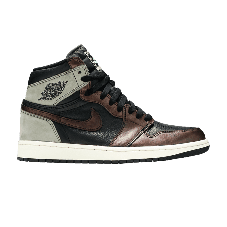 Air Jordan 1 Retro High OG 'Patina' Black/Light Army/Sail/Fresh Mint