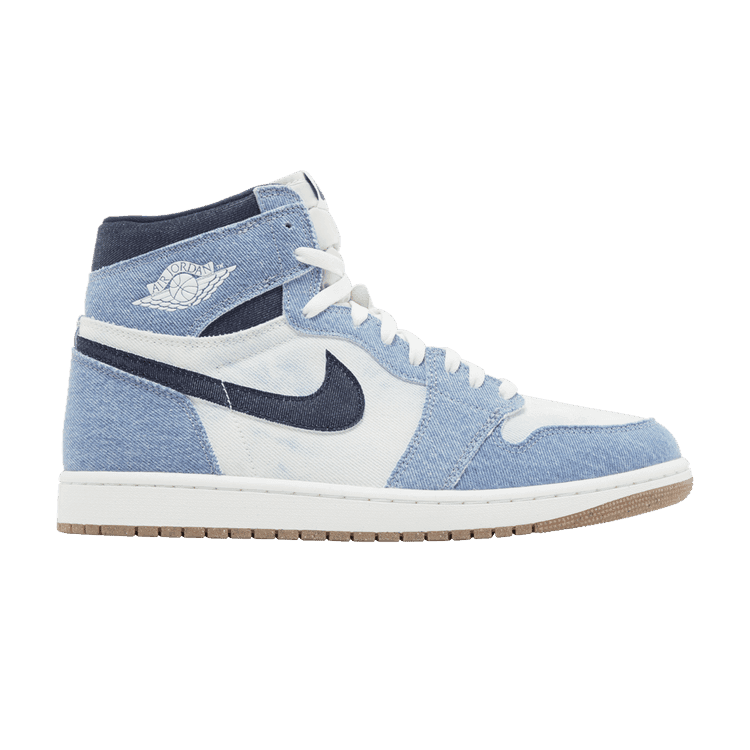 Air Jordan 1 Retro High OG 'Denim' Summit White/Obsidian/Summit White/Gum Medium Brown