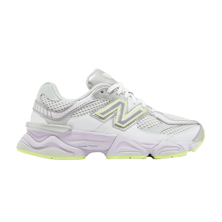New Balance 9060 'White Taro' White/Silver Metallic/Taro