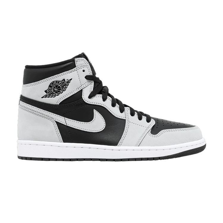Air Jordan 1 Retro High OG 'Shadow 2.0' Black/Light Smoke Grey/White