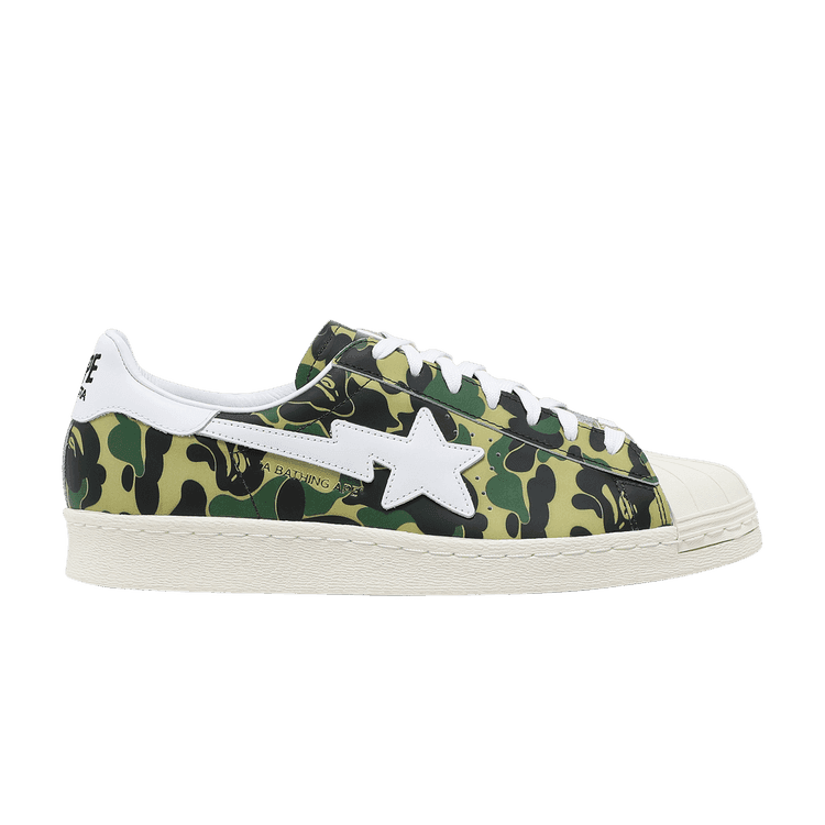 BAPE x adidas Superstar 80s 'ABC Camo'