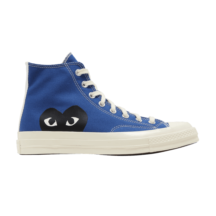 Comme des Garçons PLAY x Converse Chuck 70 High 'Blue Quartz' Blue Quartz/Egret/Black