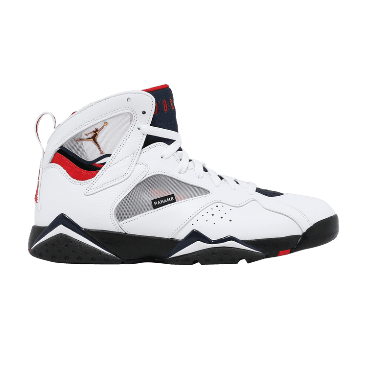 Paris Saint-Germain x Air Jordan 7 Retro 'Paname' White/College Navy/Sport Royal/University Red